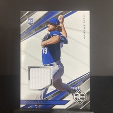 2022 Panini Chronicles - Limited Swatches Jon Heasley #LS-JH Red (MEM, RC)