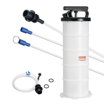 VEVOR Ölabsaugpumpe 6,5L Manuell Ölabsauggerät Ölwechselpumpe Saugpumpe Auto