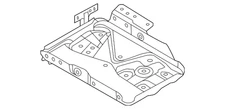 Genuine Nissan Battery Tray F4860-5VDMH