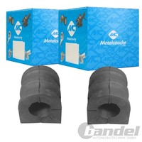 2X Metalcaucho Stabilager Gummilager Stabi Vorne Passend FüR Renault Clio Grand