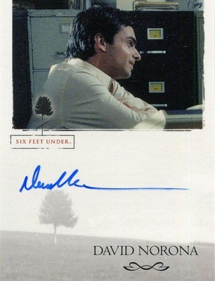 Six Feet Under Seasons 1 & 2 Autogramm David Norona