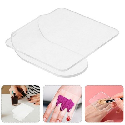  Mischpalette Make -up Nail Art Palette Maniküre Werkzeug Acryl Maniküre Palette