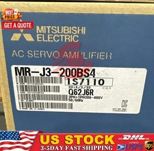 One Mitsubishi MR-J3-200BS4 Servo Drive MRJ3200BS4 New In Box Fast Shipping