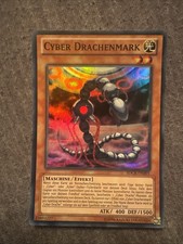 Yugioh CYBER DRACHENMARK , sdcr-de001 Super Rare deutsch Excellent 1. Auflage