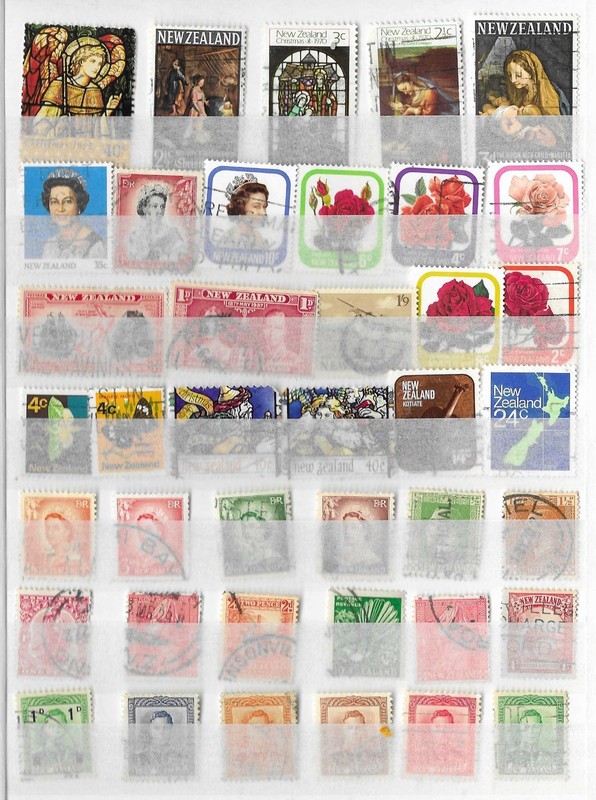 New Zealand. Collection 260216#40 (U, see scan). Good stamps, best price!