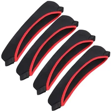 4-Pack Scope Cover Waterproof Neoprene Scope Covers Optics Lens Cover 12" Black