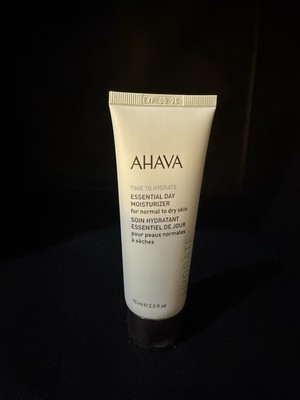 AHAVA Essential Day Moisturizer For Normal To Dry Skin, 2.5 fl oz - NEW & SEALED