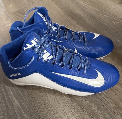 NEW Nike Speedlax Lacrosse Football Cleats Blue White 807143-411 Men s Size 12.5