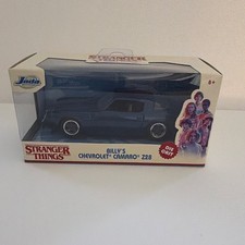 Jada Toys Stranger Things Chevrolet Camaro Z28 Blue Diecast Car 1:32 2025