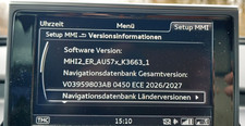 Audi A6/A7 4G C7 FW Update auf K3663.1  +  Navigation Update Europa 2026/2027