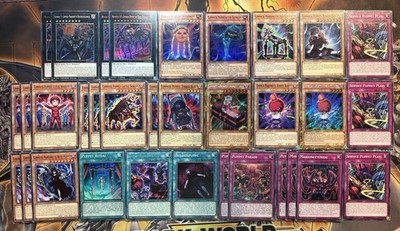 Yugioh! Gimmick Puppe Deck Core  - 33 Karten, Perfekt zum Deck bauen - DE / EN