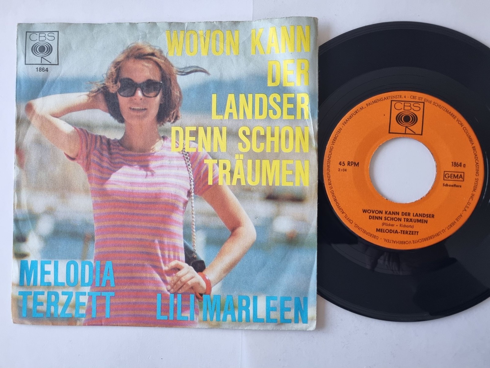 Melodia-Terzett - Wovon Kann Der Landser Denn Schon Träumen 7'' Vinyl Germany