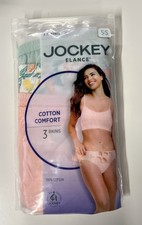 Jockey Women's Underwear Elance Bikini - 3 Pack, Multicolor, 5 Small 