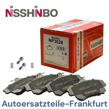 NISSHINBO Bremsbeläge VORNE für MITSUBISHI Carisma Colt SMART FORFOUR VOLVO V40
