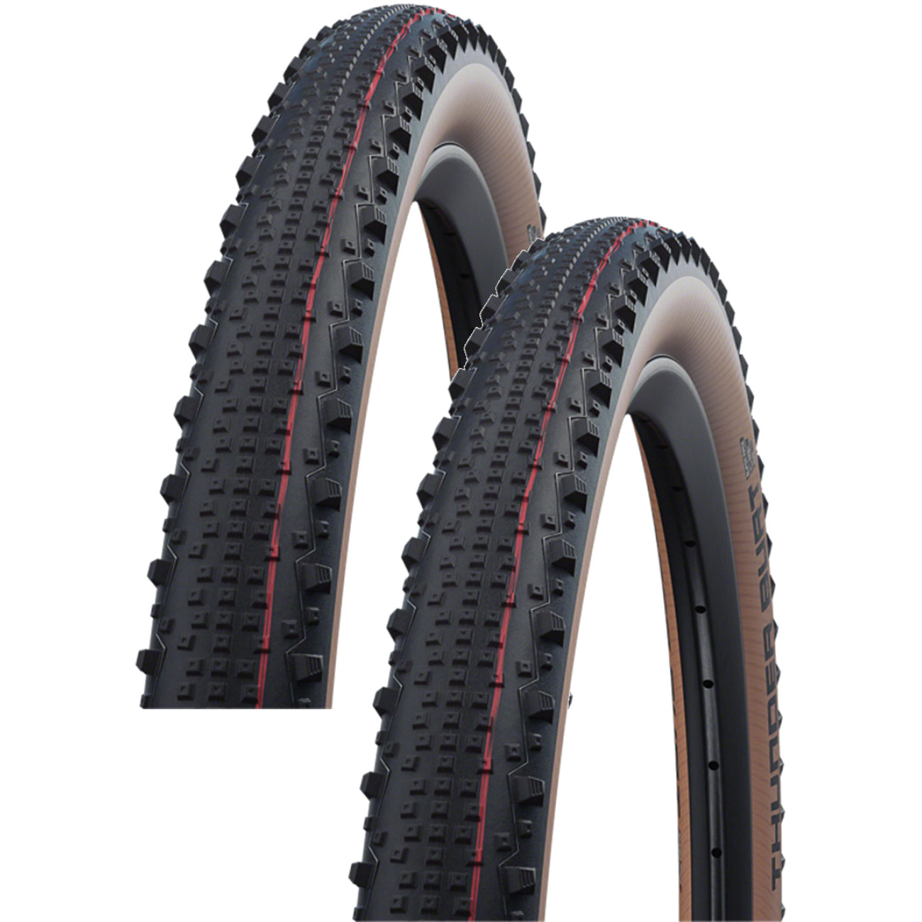 Комплект из 2 бескамерных складных шин Schwalbe Thunder Burt 29 x 235 Evolution 31390₽