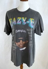 Vintage Eazy-E Compton T-Shirt Men’s Large Front Graphic Rap Hip Hop Tee