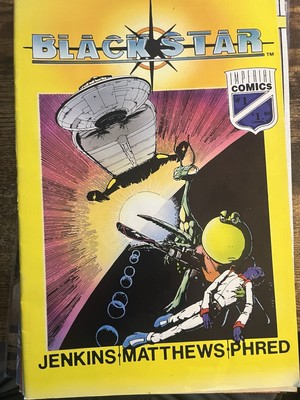 Blackstar #1 Imperial Comics 1986 Jenkins Mathews Phred
