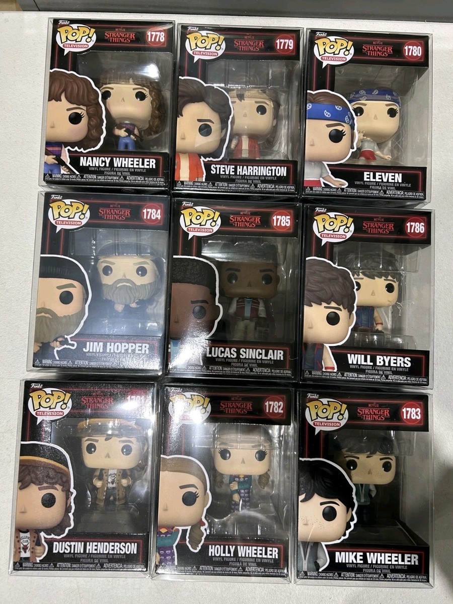 Stranger Things　フィギュアセット Funko pop Funko Pop Netflix Stranger Things Season 5 Set of 9 Figures w