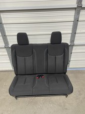 2007-2018 Jeep Wrangler Jk Rear Seat Black Cloth Two Door