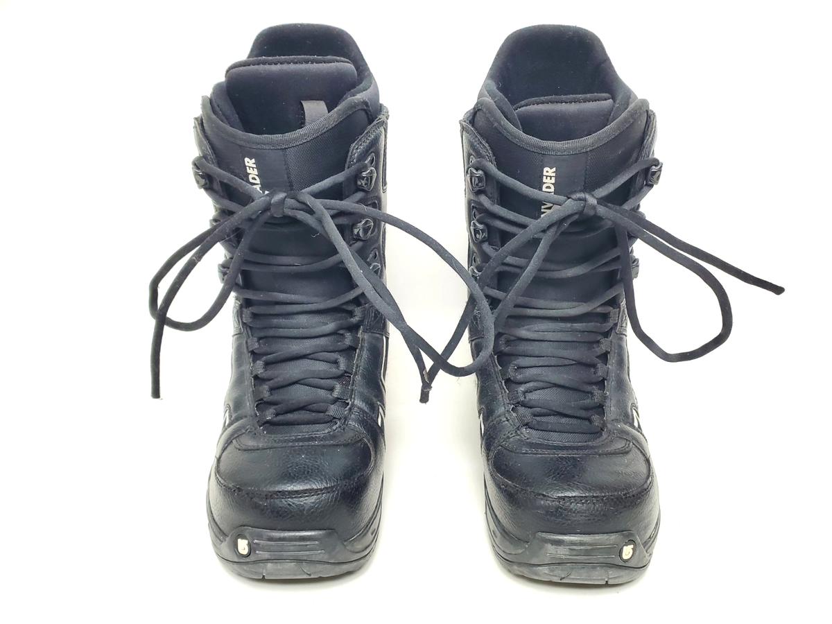 NEW Burton Invader Snowboard Boots!  US 13  EURO 46.5  Black Traditional Lace Burton 2020 Invader Snowboard Boot - Black - Attic Skate  main image 3