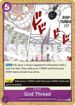 God Thread UC Royal Blood OP10-079 NM