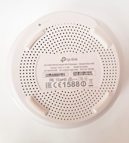 TP-Link Deco M5 AC1300 Whole Home Mesh WiFi AC Power Single Unit - Picture 6 of 7