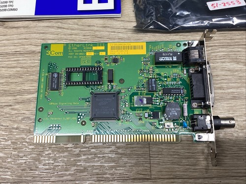NOS ETHERLINK III NETZWERKKARTE ASSY 03-0021-004 REV. B #810F141*SI - Bild 4 von 11