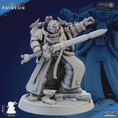 Warp Bringer - Sidereum Knights Proxy Marines - Tabletop Wargaming Miniatur