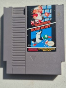 J-Super Mario Bros/Duck Hunt NES UNTESTED