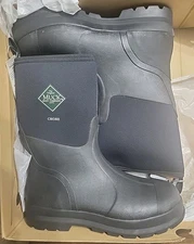 Muck Boot Sz 12 Men's Chore Black Boots CHM-000A