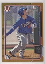 2015 Bowman Prospects Gold 36/50 Scott Schebler #BP119 3w8