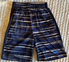 Nike Dri-Fit striped Blue Mesh Athletic Shorts - Boys Size XL C4