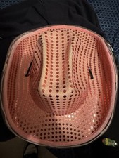 Pink - Sequin - Black Drawstring - Light-Up - Cowgirl Hat