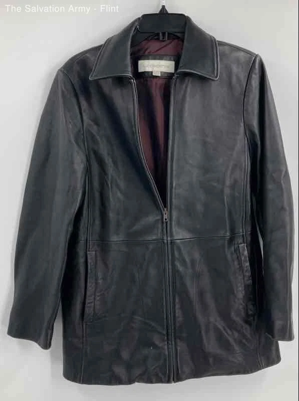Liz Claiborne Leather Outer Shell Coats, Jackets & Waistcoats for