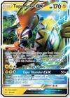 pokemon cards tapu koko gx - 47/145 this attack does 60 more damage Pokemon Trading Card Game Sun