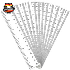 Kunststoff Lineal 15cm doppelseitig zoll & cm...