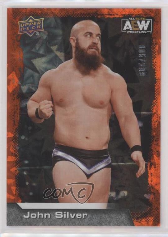 2022 Upper Deck AEW All Elite Wrestling Dynamite 5/299 John Silver #25 0wu5