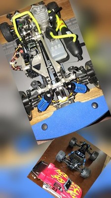 THUNDER TIGER TS4N CHASSIS&ENGINE 2 SPEED&THUNDER TIGER PHOENIX S2 CHASSIS& BDY 