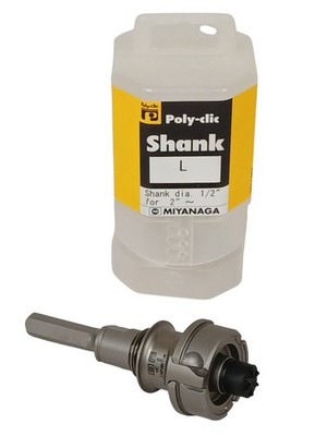 Miyanaga Poly-Clic PCSKL  Shank  L   1/2'' X 2''