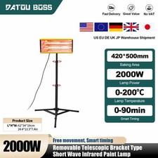 Infrarot 2000W Farbhärtungslampe verstellbar Ständer für Farbtrockner Heizlampe
