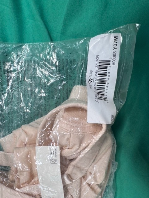Women’s Wireless Seamless Support Bra Beige VSA Y3/M Medium Adjustable Straps image 5