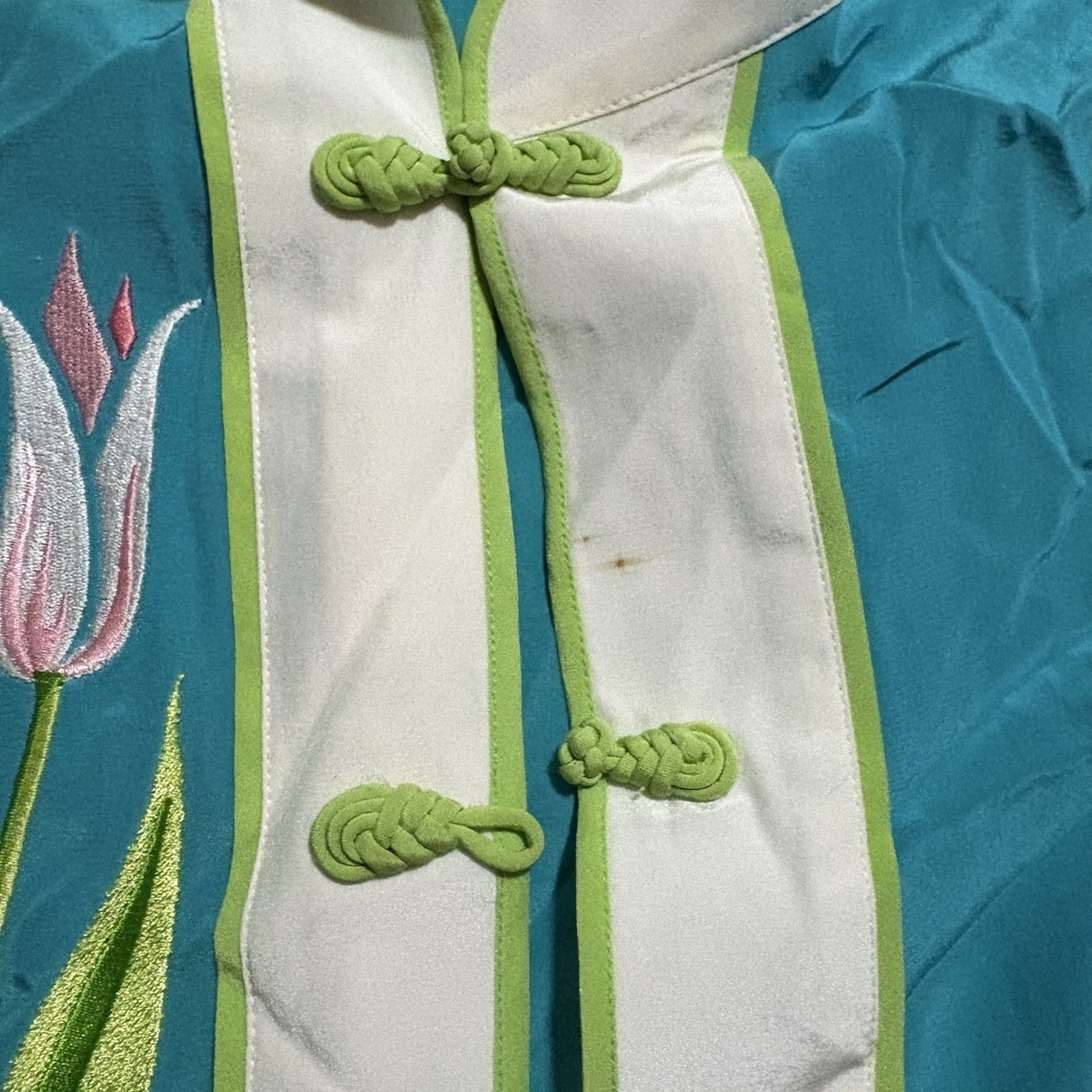 Vintage Bob Mackie Wearable Art 100% Silk Blouse Shirt Small | eBay