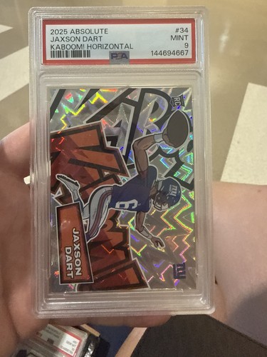 2025 Panini Absolute Jaxson Dart Base (PSA 9)