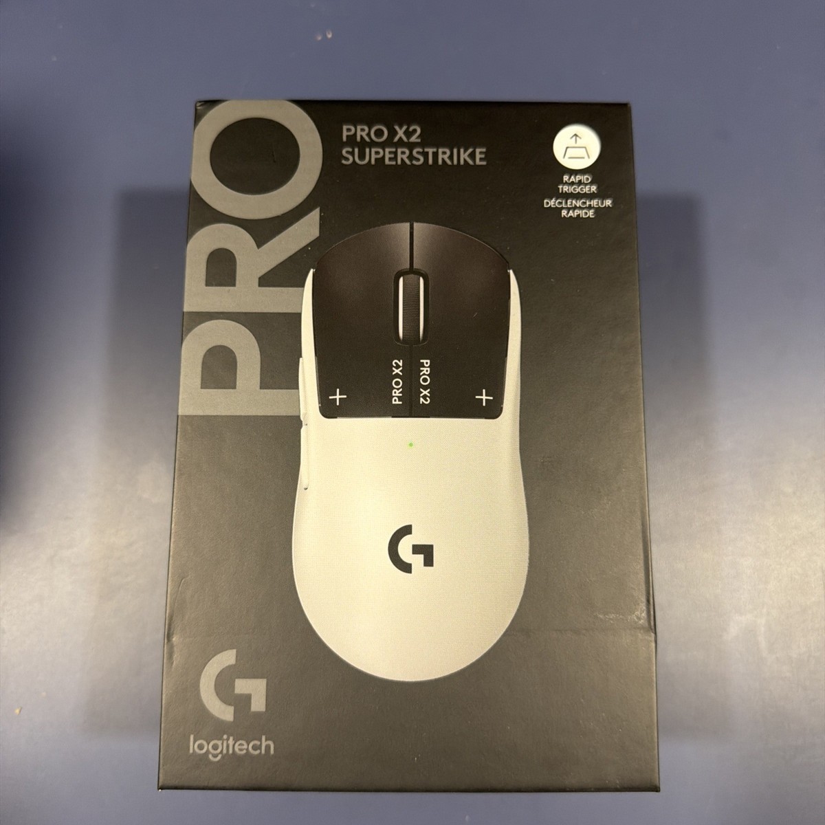 Logitech PRO X2 SUPERSTRIKE LIGHTSPEED Wireless Gaming Mouse - Pro