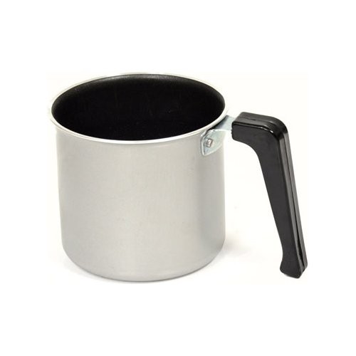 Piardinox Fireworks Bollilatte 11 cm Antiaderente Grigio e Nero per Gas
