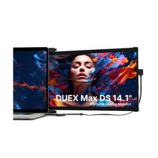 New Mobile Pixels Duex Max DS Portable Monitor, 14.1" FHD 1080P IPS Ultra Sli...