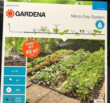 Gardena 13015-20 Micro-Drip-System Start Set Pflanzflächen für 40 m²