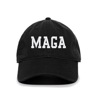 Make America Great Again Baseball Cap - Embroidered Cotton Unisex Hat, Adjustable Strap, Made In South Korea