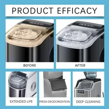Ice Machine Cleaner Home Business Safe Effective Descaler Deodorize Better Taste