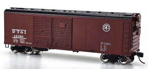 Bowser 43307 HO Detroit Toledo Ironton X31 4 puertas techo redondo empotrado caja coche 12190 | Zustand: New